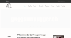 Desktop Screenshot of guggsurruugger.ch